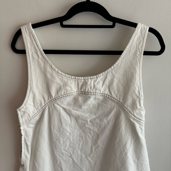 Frame Micro Flare Denim Dress - Picture 5 of 7